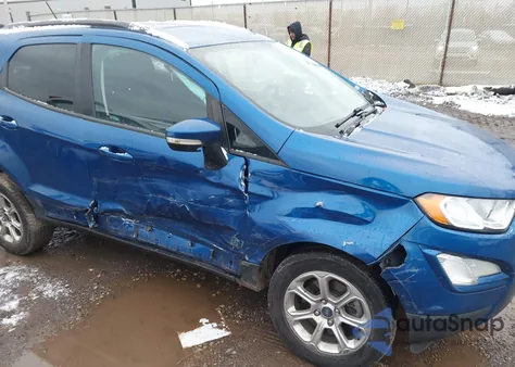 2020 Ford Ecosport Se z USA, uszkodzony, nr VIN MAJ6S3GL7LC360137